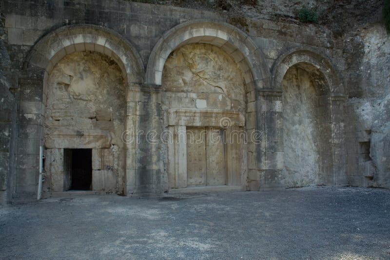 Beit She'arim stock image