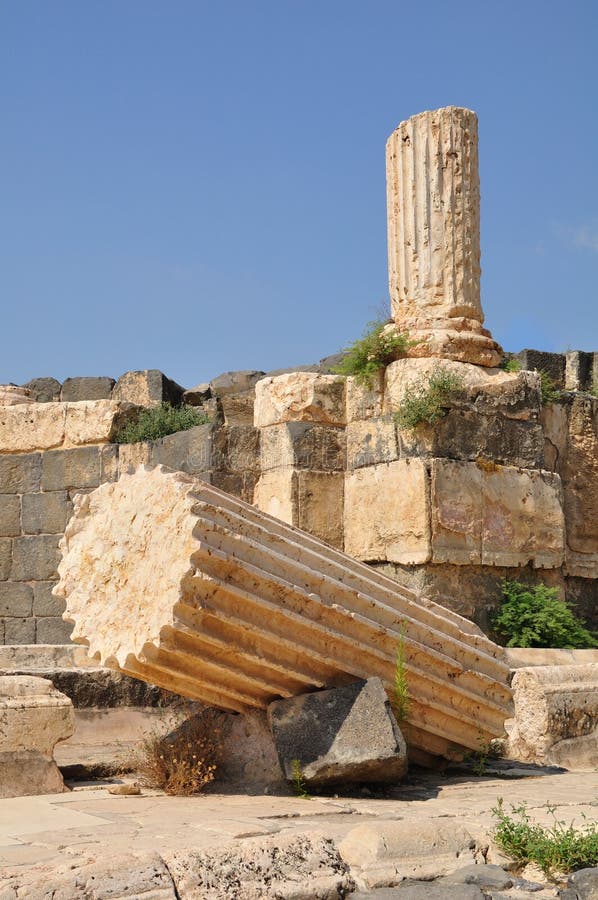 Beit Shean ruins.