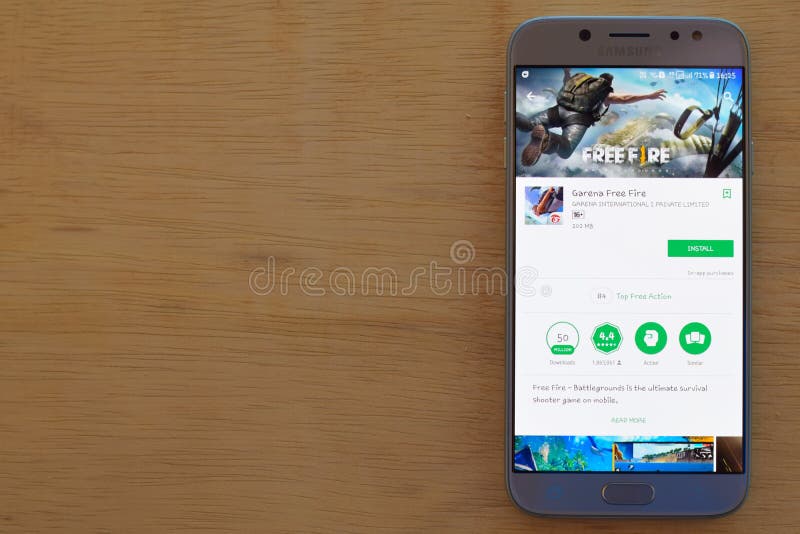 Garena Free Fire Dev Application On Smartphone Screen Editorial Image Image Of Cellphone Brand 149482705