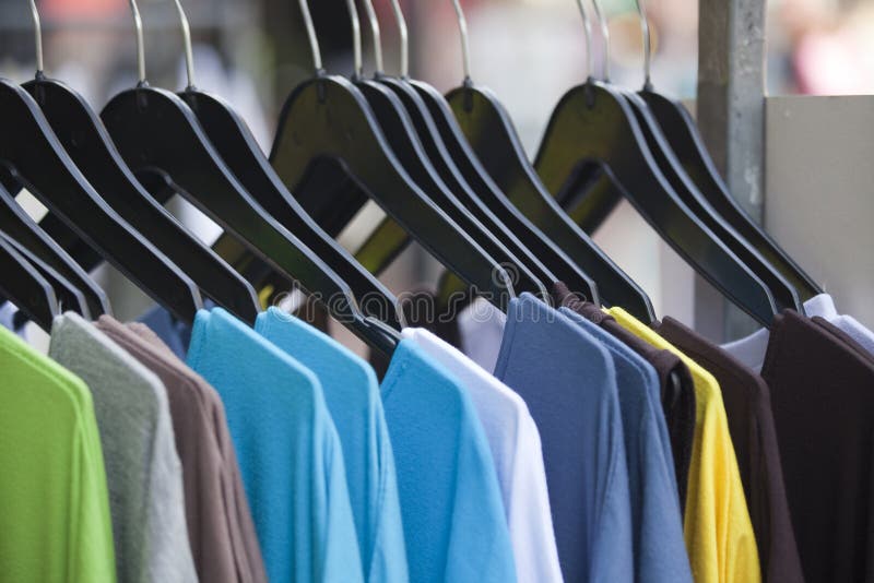 Kleidungsgeschäft lizenzfreies stockbild