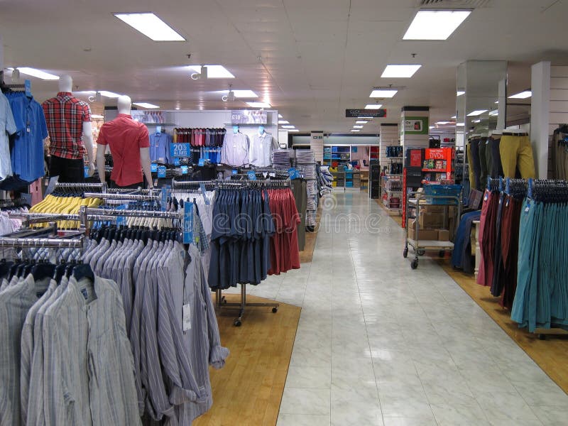 Herrenbekleidungsgeschäft stockbilder