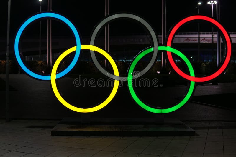 Bel een symbool van de competities Sotchi 01 van Olympische Spelensporten 03 18 stock afbeeldingen Bel een symbool van de competities Sotchi 01 van Olympische Spelensporten 03 18 stock afbeeldingen