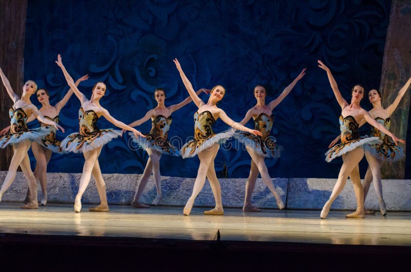 Ballet clássico A Bela Adormecida imagem de stock royalty free