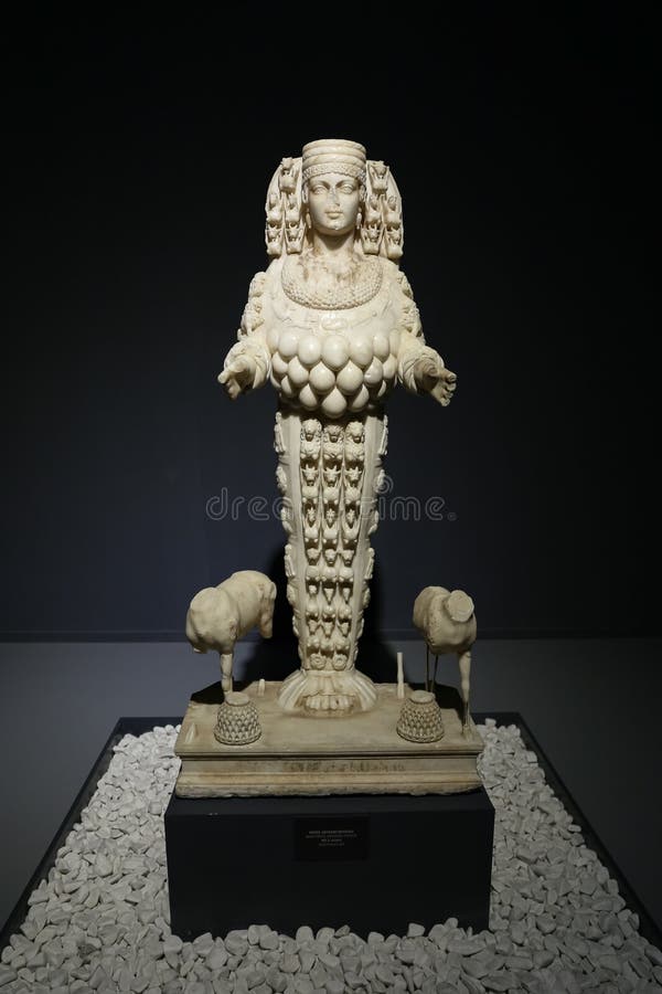 Beautiful Artemis Statue in Ephesus Museum, Selcuk Town, Izmir City, Turkey. Beautiful Artemis Statue in Ephesus Museum, Selcuk Town, Izmir City, Turkey