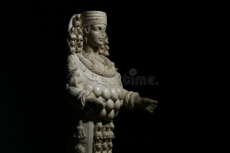 Beautiful Artemis Statue in Ephesus Museum, Selcuk Town, Izmir City, Turkey. Beautiful Artemis Statue in Ephesus Museum, Selcuk Town, Izmir City, Turkey