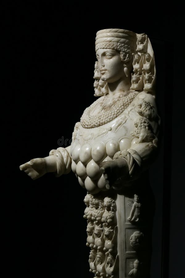 Beautiful Artemis Statue in Ephesus Museum, Selcuk Town, Izmir City, Turkey. Beautiful Artemis Statue in Ephesus Museum, Selcuk Town, Izmir City, Turkey