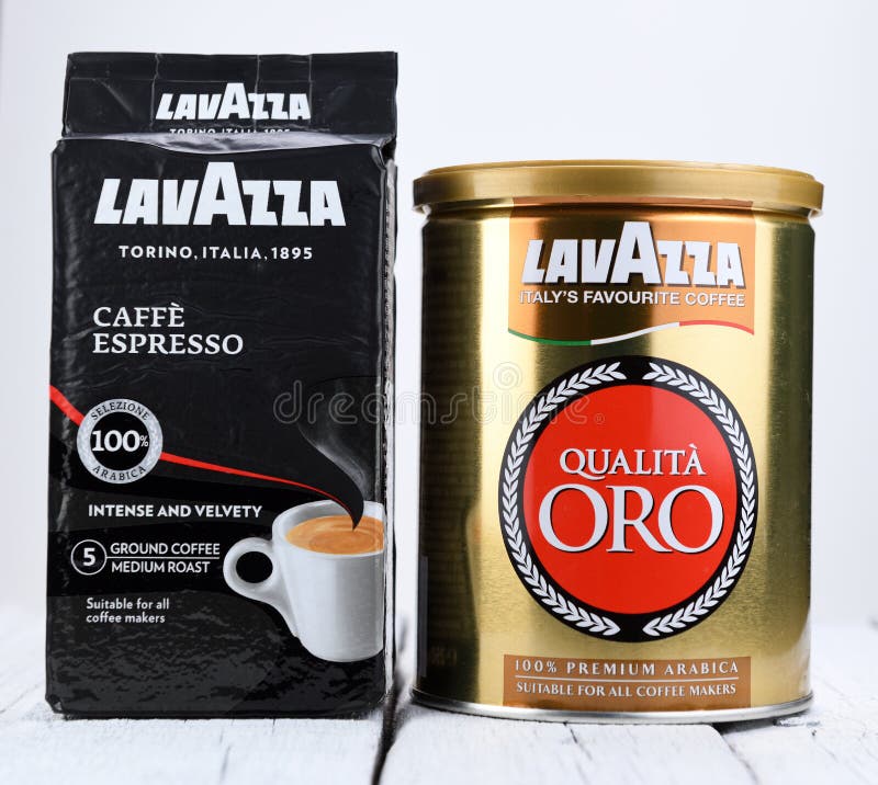 Warsaw Poland 2020 Lavazza Oro Coffee Black Background Founded Turin –  Stock Editorial Photo © brest88.mail.ru #417441748