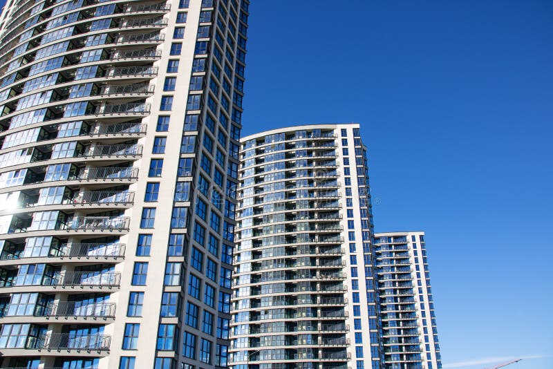 Belarus, Minsk 20 October, 2022 Modern House in Minsk World