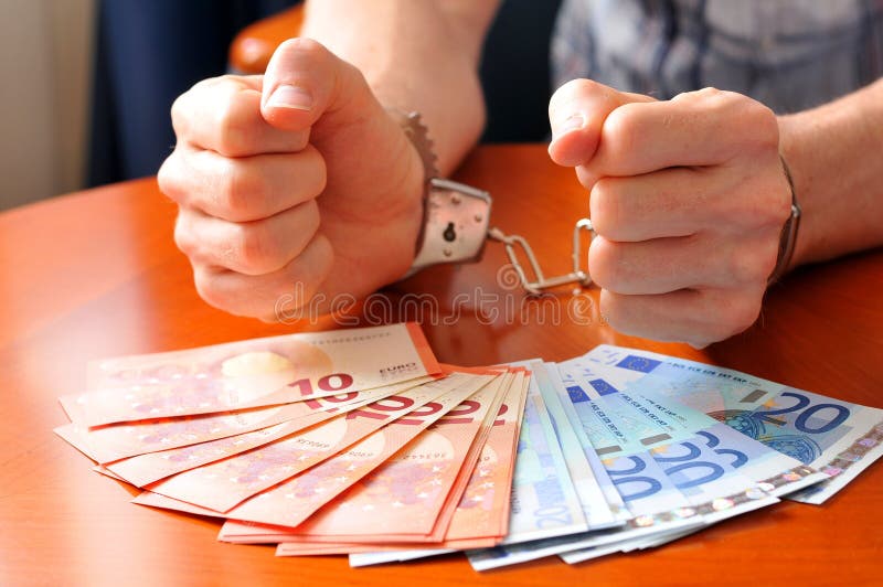 Belastingsfraude royalty-vrije stock foto's Belastingsfraude royalty-vrije stock foto's