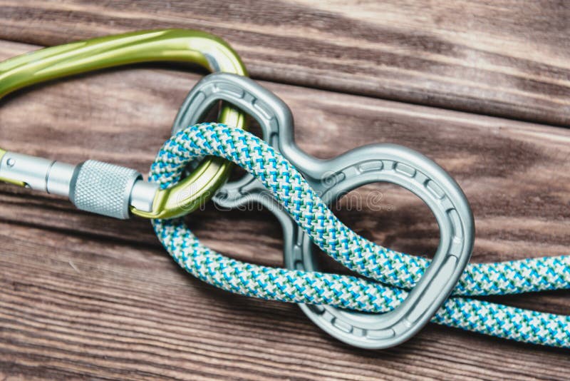 Belay device stock photo. Image of locker, carabiner - 28351140