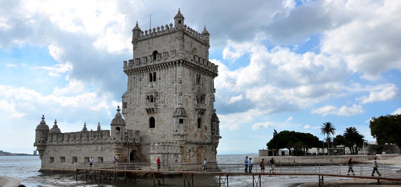 Torre de Belem Tower in Lisbon Portugal