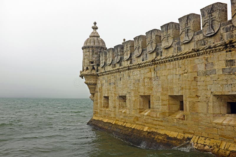 Belem tower in Lisbon in Portugal