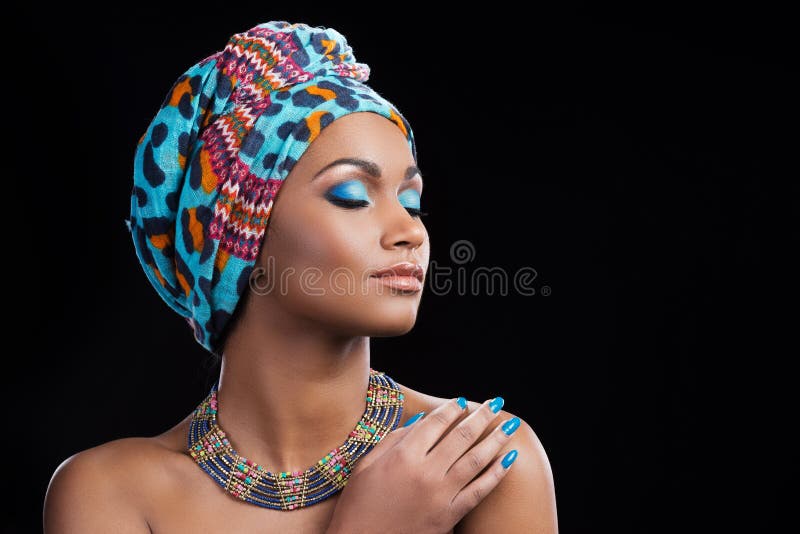 Beleza africana fotografia de stock royalty free Beleza africana fotografia de stock royalty free