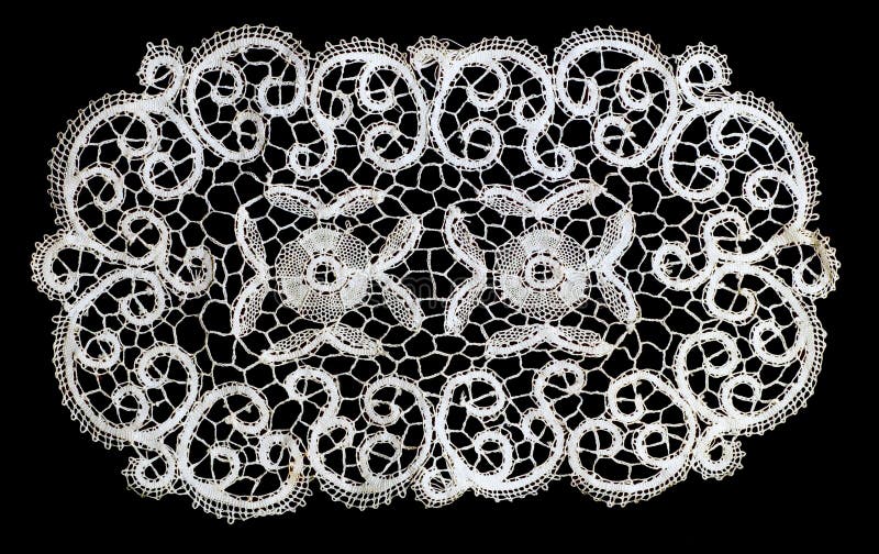 Belgian Lace stock image. Image of lace, belgian, textile 435101