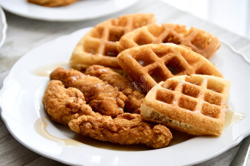 Top view of waffle stock image. Image of lunch, sweet 164696007