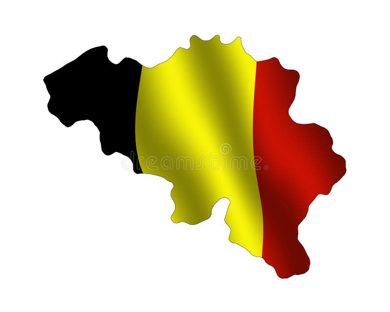 Belgien royaltyfri illustrationer Belgien royaltyfri illustrationer