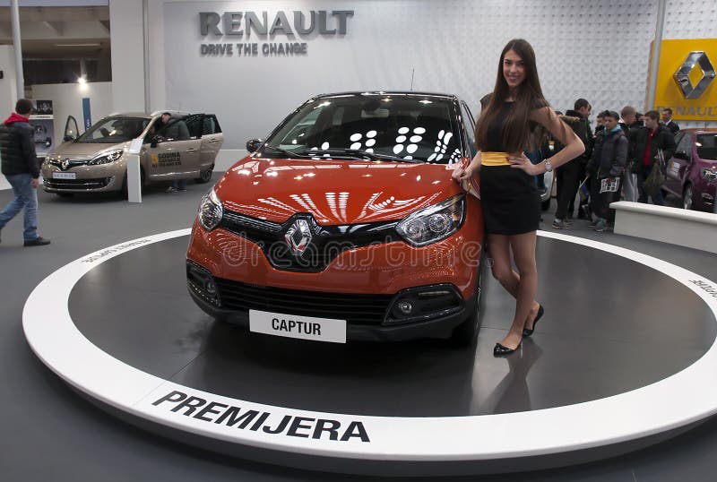 Auto Renault Captur stockfotos Auto Renault Captur stockfotos