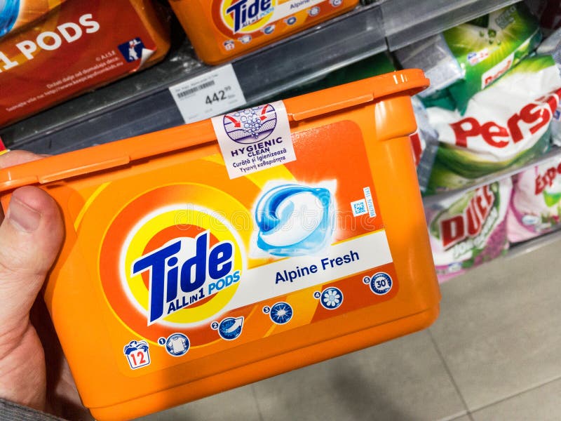 Tide Pods for sale in Brussels, Belgium