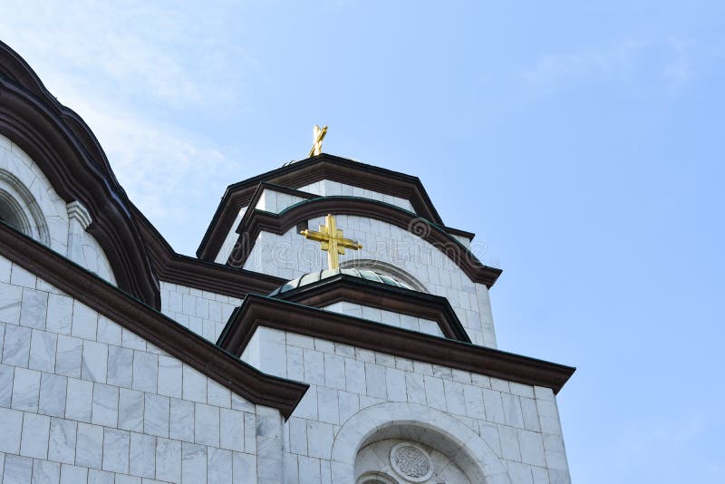 Serbia - Belgrade, St. Sava Temple Hram Svetog Save royalty free stock photo Serbia - Belgrade, St. Sava Temple Hram Svetog Save royalty free stock photo