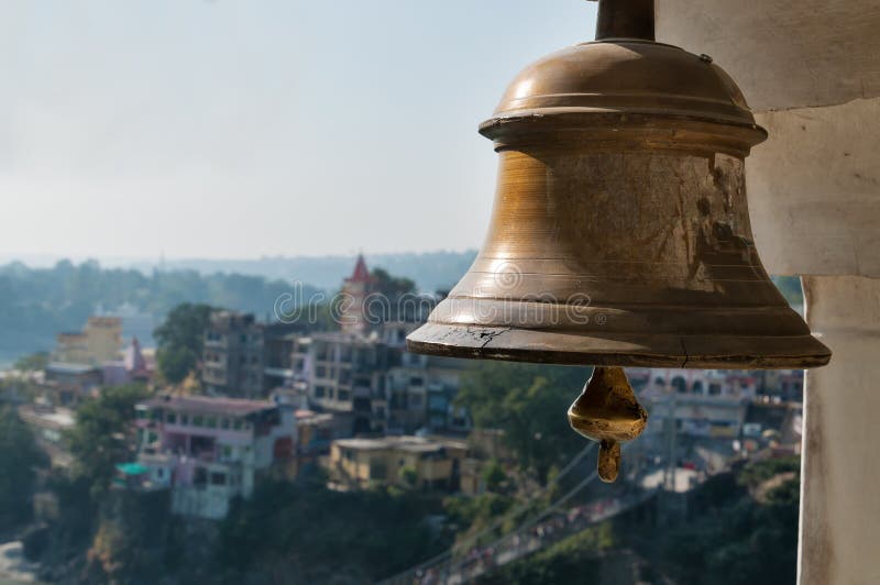 Bell in Indian temple