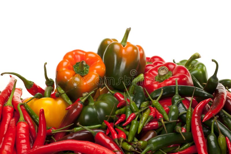 Bell Pepper and Chili stock photo. Image of freshness 18365178