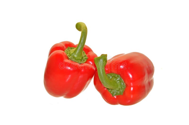 Bell Pepper Isolated on White Background Stock Photo Image of cuisine, ingredient 269595452
