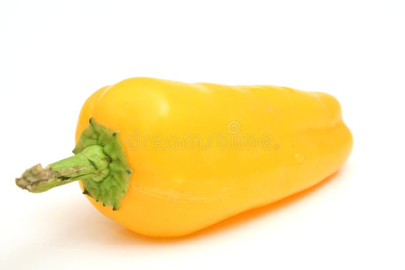 Bell Pepper On White Picture. Image 2374820