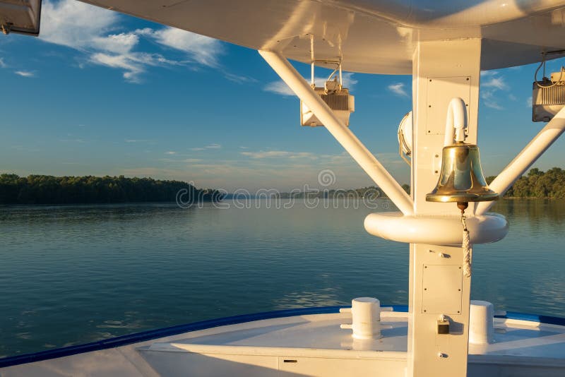 Bell on sailing ship stock image. Image of transportation 158034067