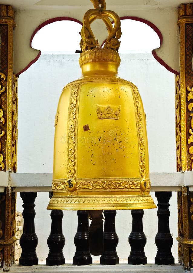 Bell in temple Thailand