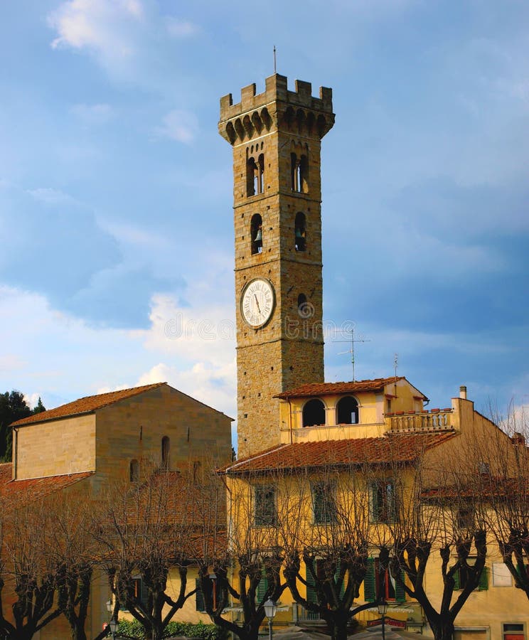 Bell tower in Fiesole