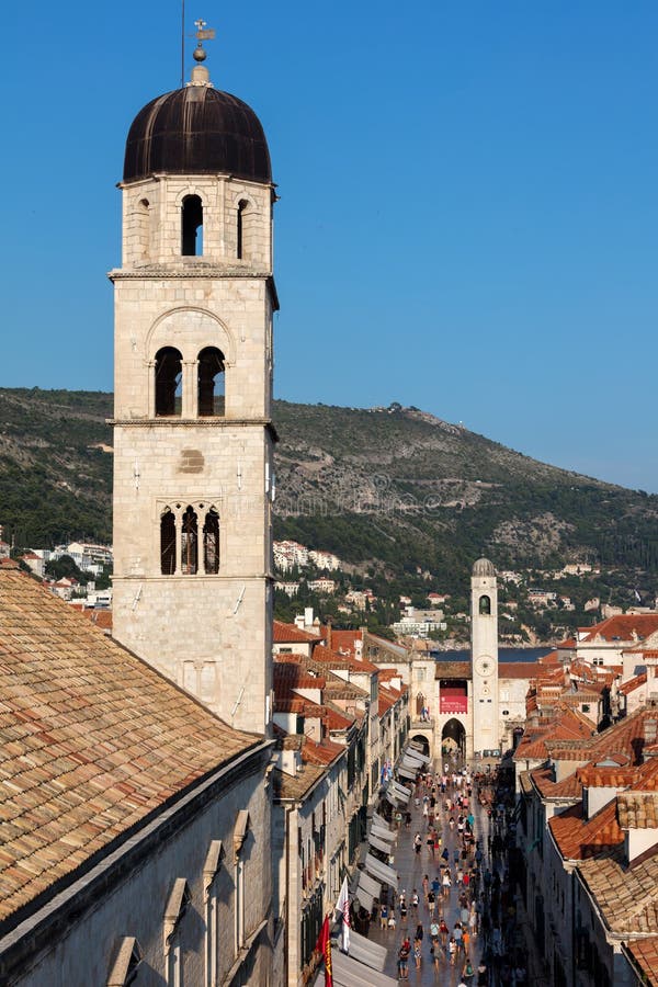 Bell tower of the Franciscan Church and Monastery