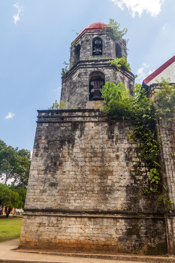 Bell tower of Lazi church on Siquijor island, Philippine