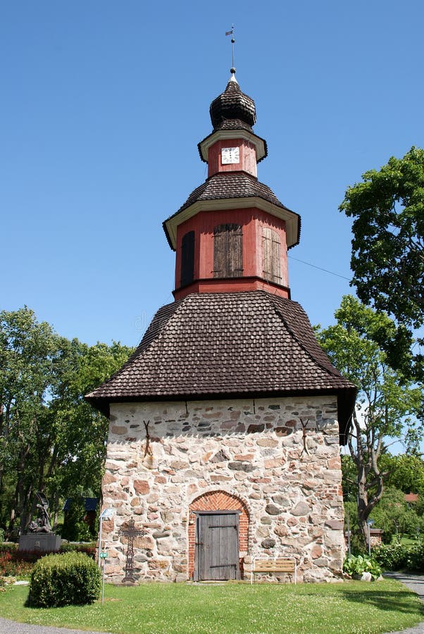 Bell Tower in PerniÃ¶, Finland