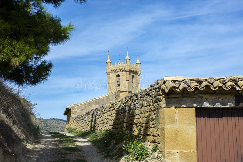 Bell tower of the San Martin de Tours Church