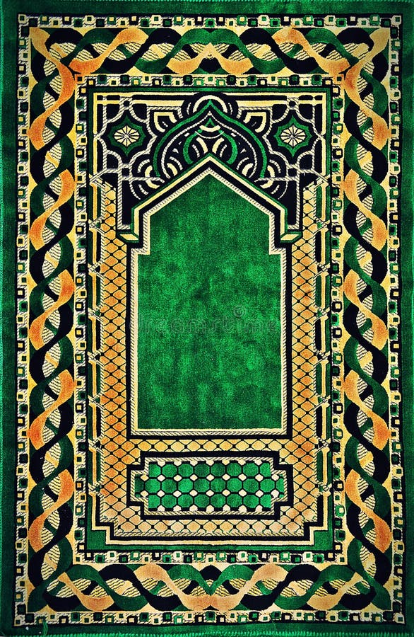 Bella coperta pregante islamica