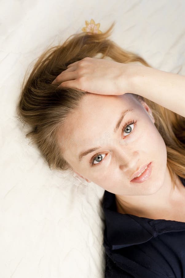 Bella donna fotografia stock