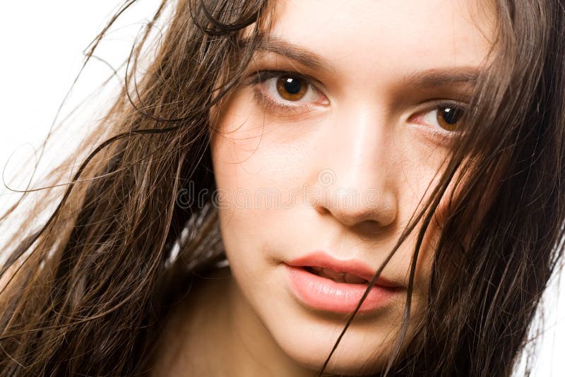 Donna bella e sensuale immagini stock