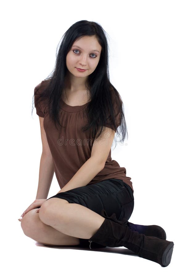 Bella giovane donna fotografia stock