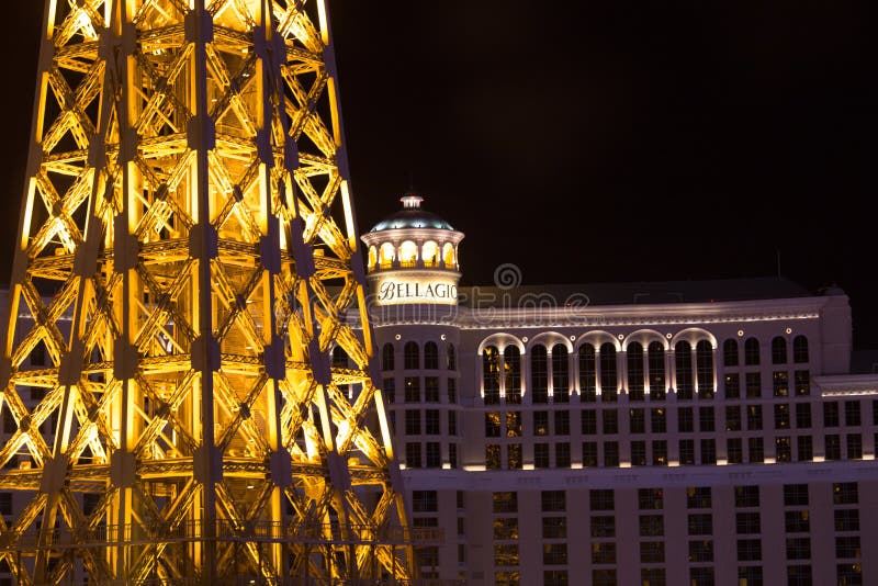 Bellagio hotel, Las Vegas stock photo