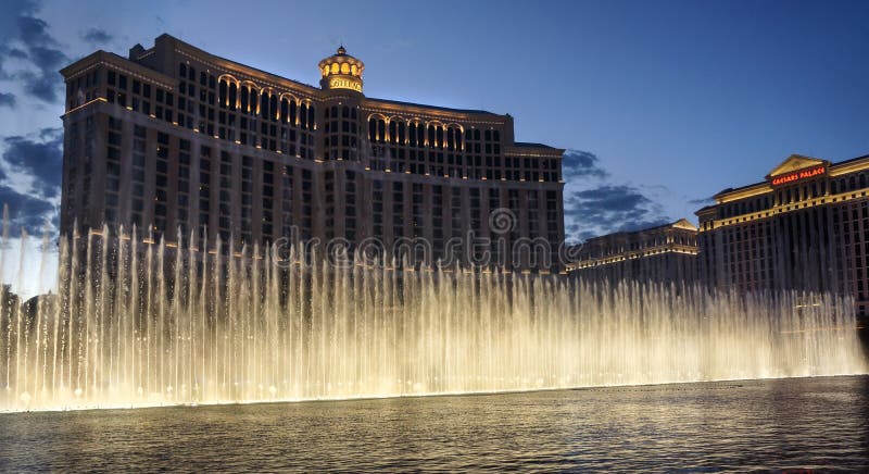 Bellagio Hotel Las Vegas stockbilder Bellagio Hotel Las Vegas stockbilder