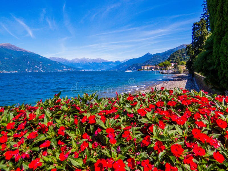 Bellagio Lake Como scenic view map