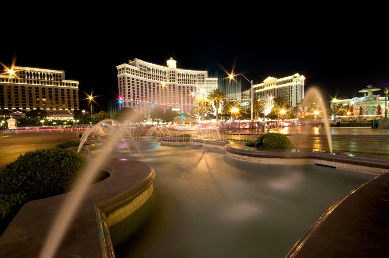 Bellagio in Las Vegas at night