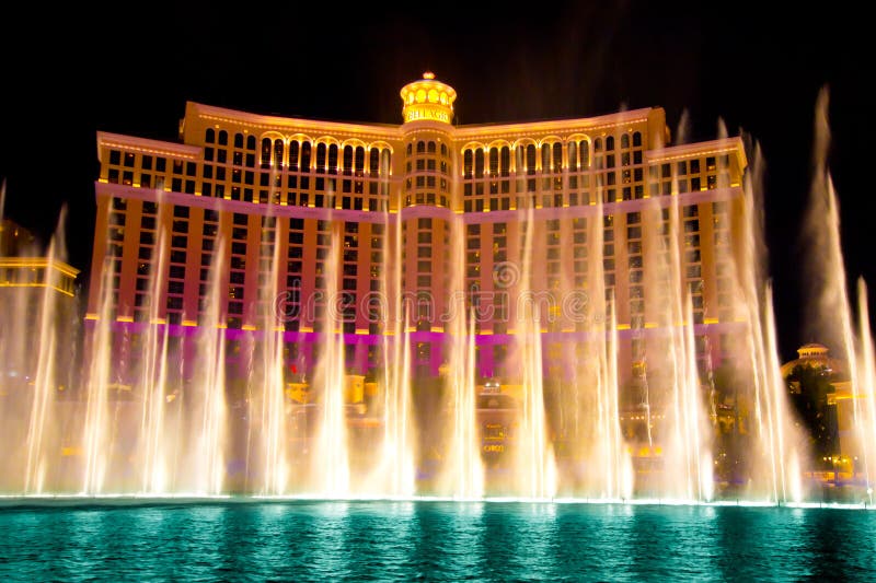 Bellagio Vegas stockfotos Bellagio Vegas stockfotos
