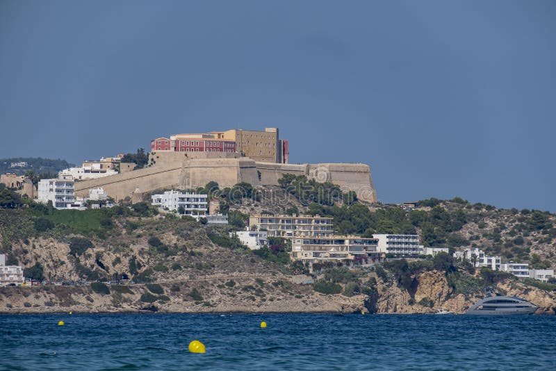 Belle baie d'Ibiza images stock Belle baie d'Ibiza images stock