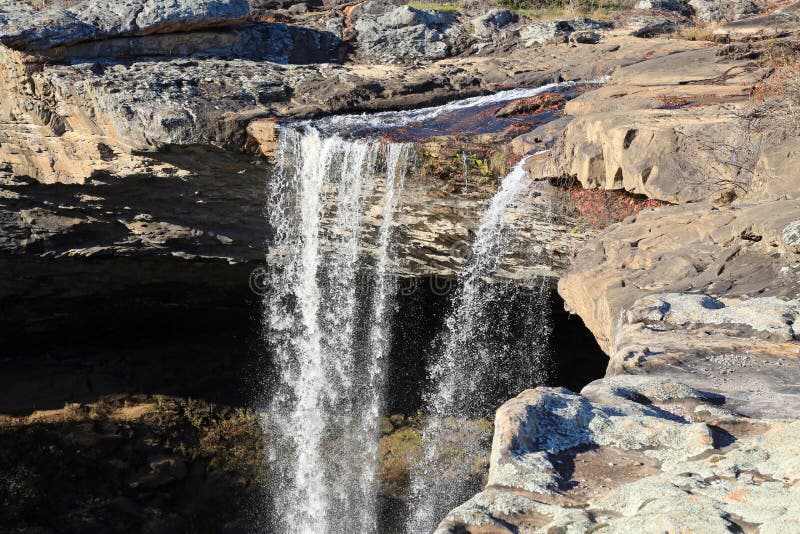 Beautiful Noccalula Falls near Gadsden, Alabama. Beautiful Noccalula Falls near Gadsden, Alabama