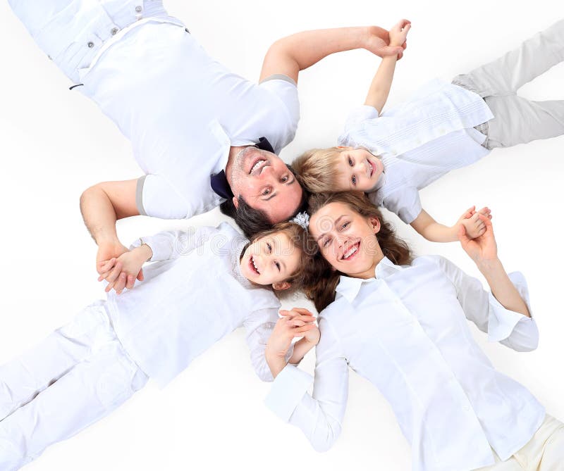 Belle famille heureuse images stock Belle famille heureuse images stock