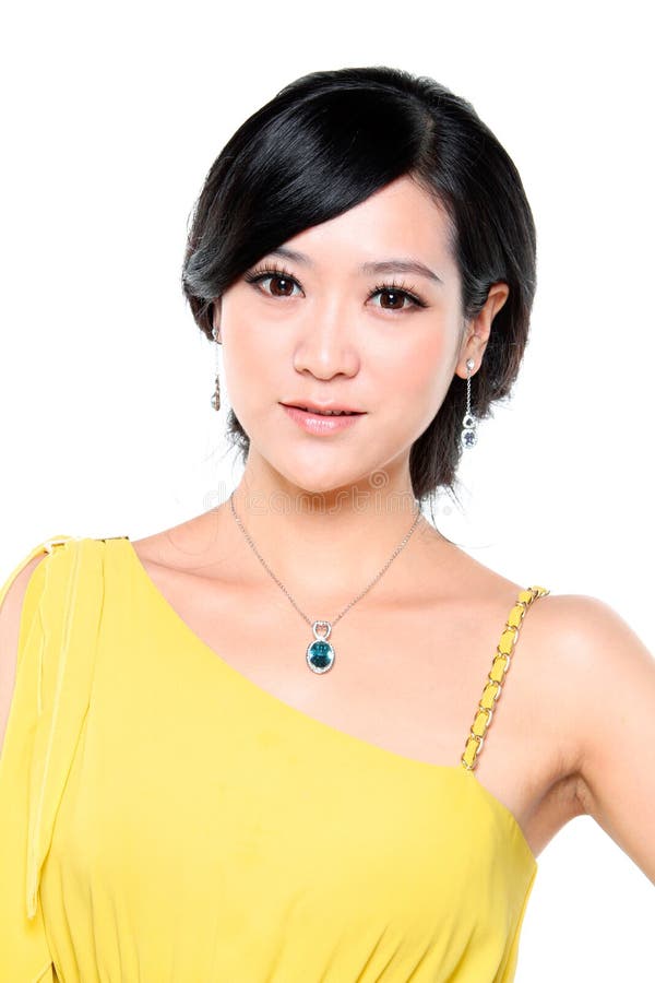 Femme asiatique de charme photo stock. Image du visage 27449274