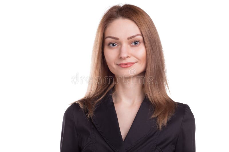 Belle femme d'affaires confiante photos libres de droits