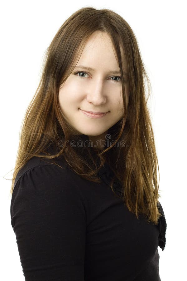 Belle femme passionnée images libres de droits Belle femme passionnée images libres de droits