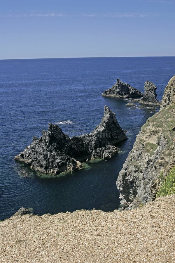 Belle-Ile, Les aiguilles de Port Coton